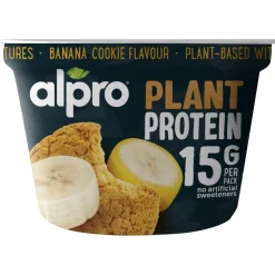 ALPRO HIGH PROTEIN SOIJAVALMISTE BANAANI-KEKSI 200 G