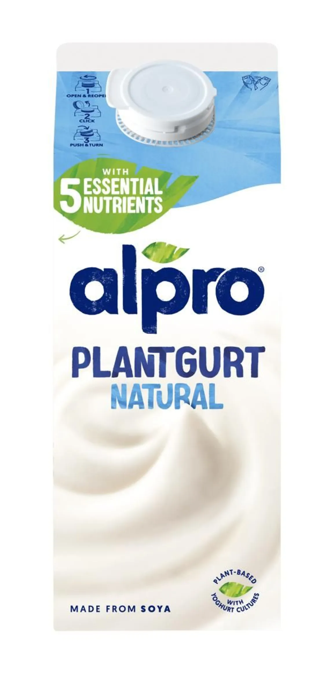 ALPRO MILD&CREAMY SOIJAVALMISTE VÄHÄSOKERINEN 750 G