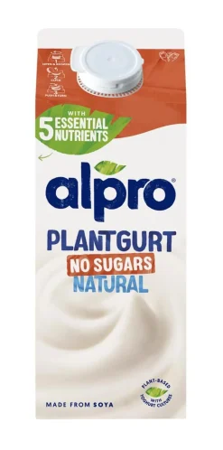 ALPRO PLANGURT SOIJAVALMISTE MAUSTAMATON 750 G