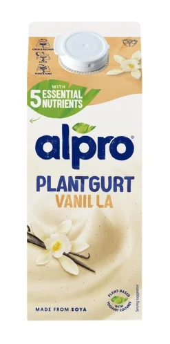 ALPRO PLANTGURT SOIJAVALMISTE VANILJA 750 G