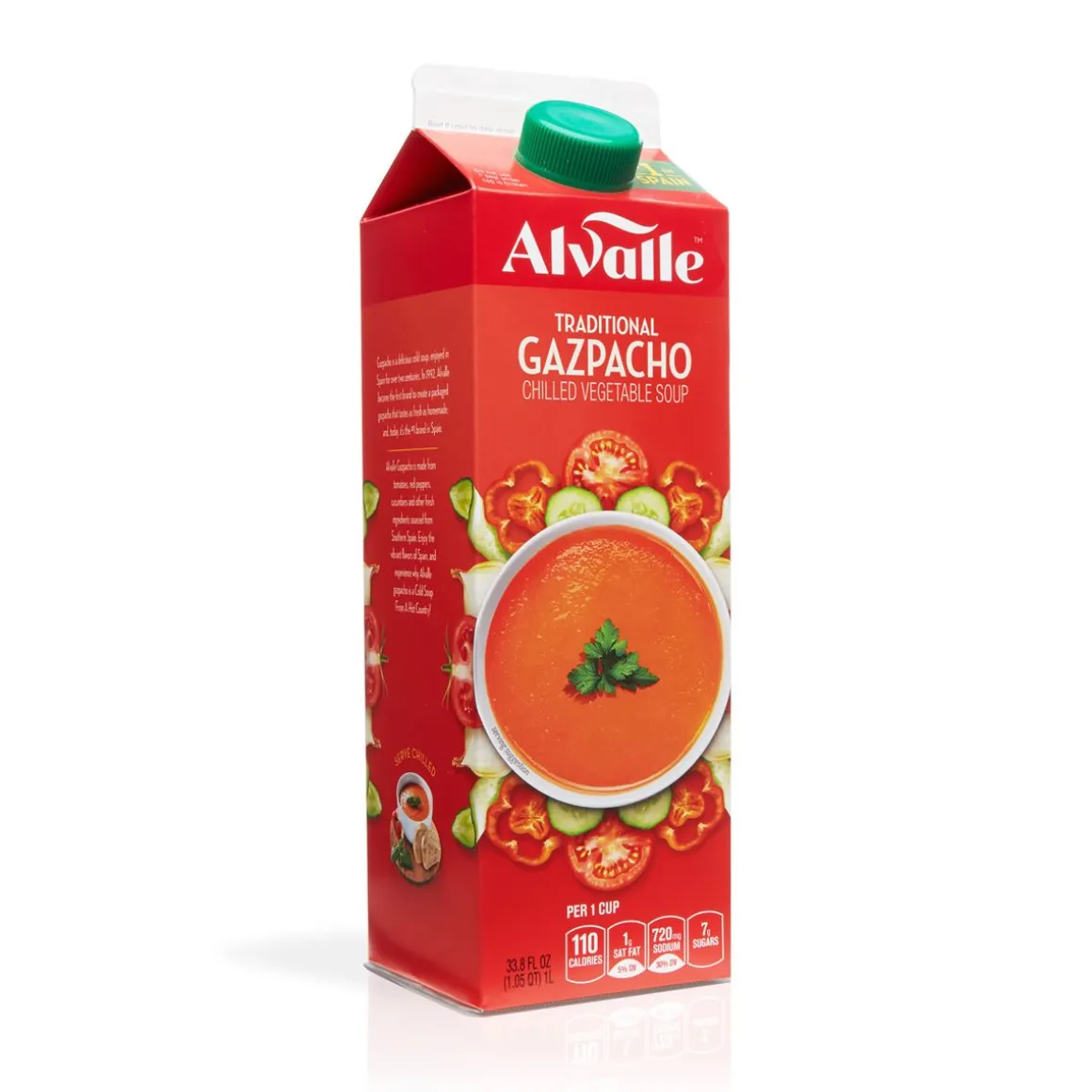 ALVALLE GAZPACHO TUOREKASVISKEITTO 1L