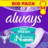 ALWAYS FLEXISTYLE NORMAL PIKKUHOUSUNSUOJAT SÄÄSTÖPAKKAUS 54