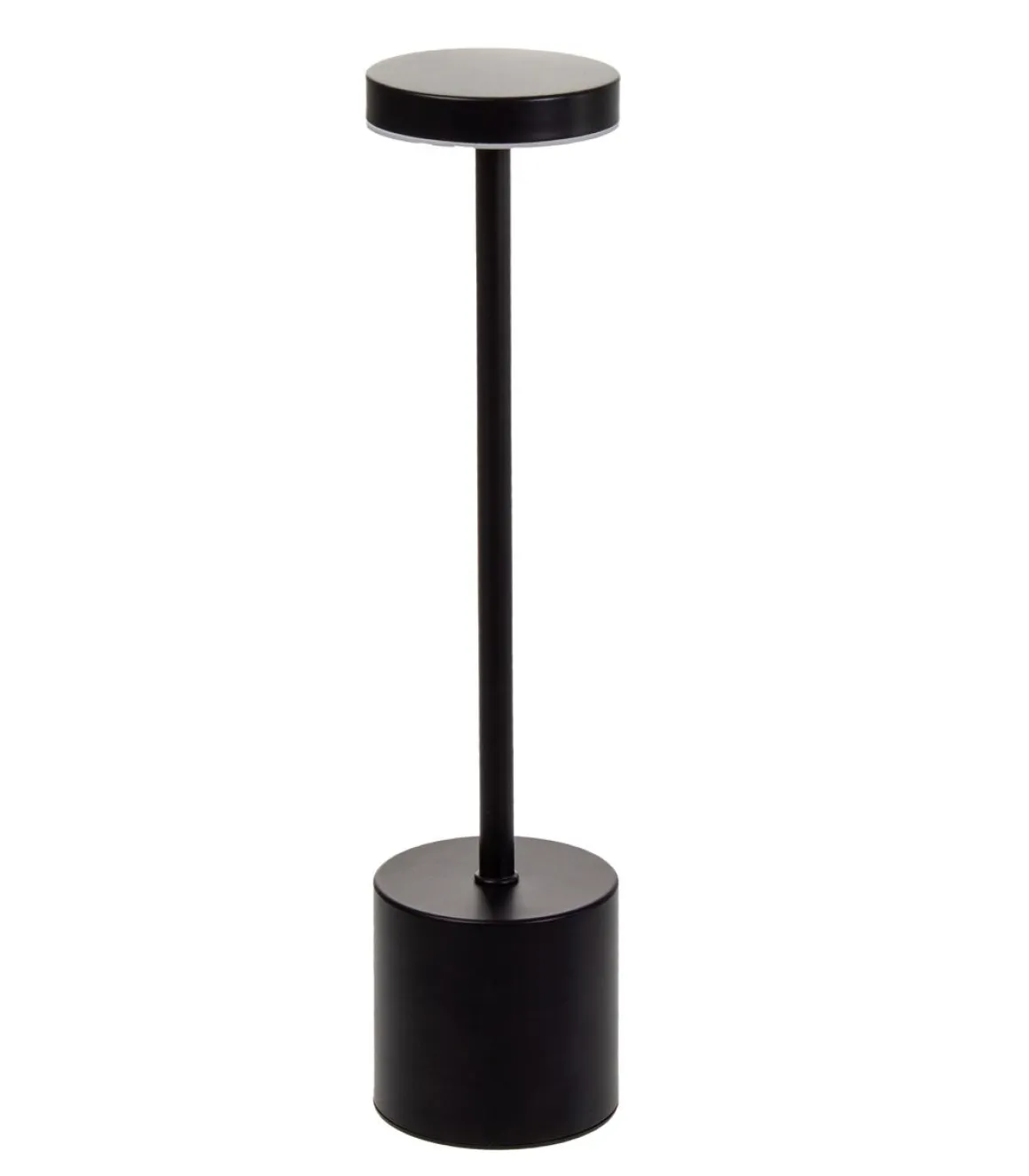 AMANDA B PÖYTÄVALAISIN 34CM MUSTA LED