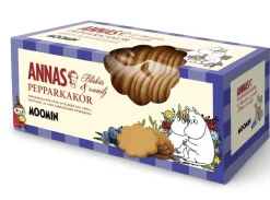 ANNAS MOOMIN MUSTIKKA & VANILJA PIPARKAKKU 0,15 KPL