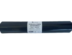 A.PREMIUM KAHVALLINEN JÄTESÄKKI 150 L MUSTA 750X1250MM 10 KPL