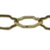 ARCTIC DESING KORISTEKETJU 2,5M, 2X24X15MM MESSINKI