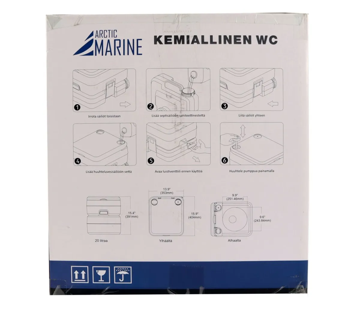 ARCTIC MARINE KEMIALLINEN WC 20L VALKOINEN