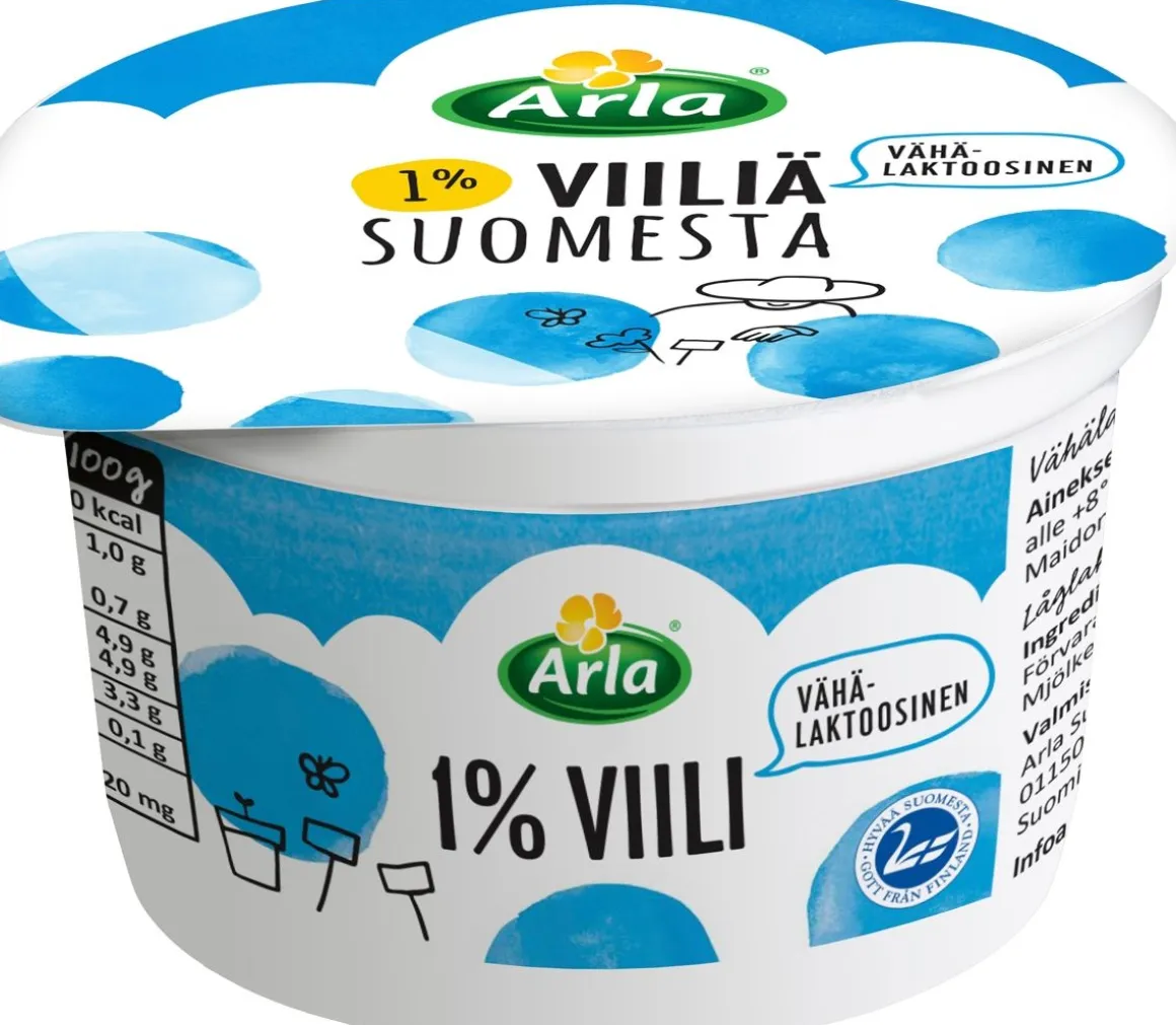 ARLA 1% VIILI SUOMI VL 200 G