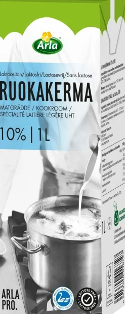 ARLA LAKTON RUOKAKERMA 10% 1L