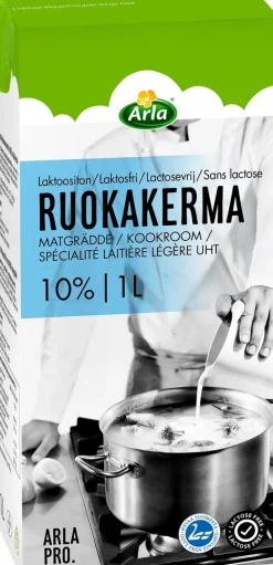 ARLA LAKTON RUOKAKERMA 10% 1L