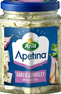 ARLA APETINA KUUTIOT ÖLJYSSÄ VALKOSIPULI-PERSILJA 265 G