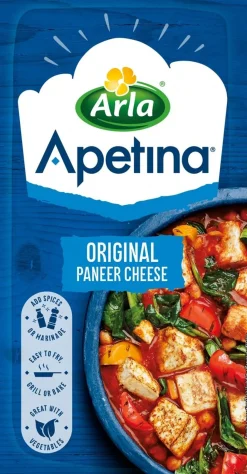 ARLA APETINA PANEER RUOANLAITTOJUUSTO 225 G