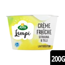 ARLA LEMPI CREME FRAICHE SITRUUNA-TILLI LAKTON 200 G