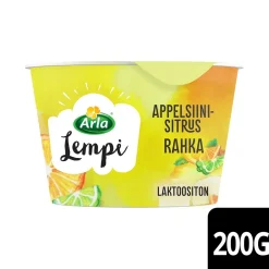 ARLA LEMPI MAUSTETTU RAHKA APPELSIINI-SITRUS LAKTON 200 G