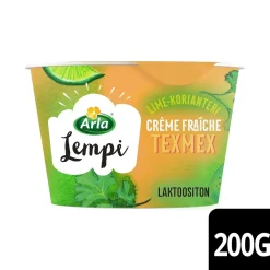 ARLA LEMPI TEXMEX CREME FRAICHE LIME-KORIANTERI LAKTON 200 G