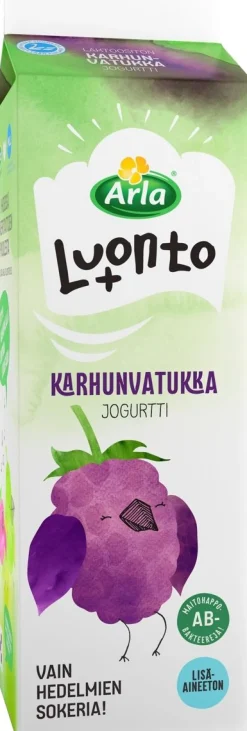 ARLA LUONTO+ AB KARHUNVATUKKAJOGURTTI LAKTON 1KG