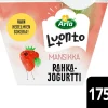ARLA LUONTO+ AB RAHKAJOGURTTI MANSIKKA LAKTON 175 G