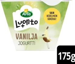 ARLA LUONTO+ AB VANILJAJOGURTTI LAKTON 175 G