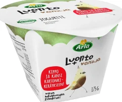 ARLA LUONTO+ AB VANILJAJOGURTTI LAKTON 175 G