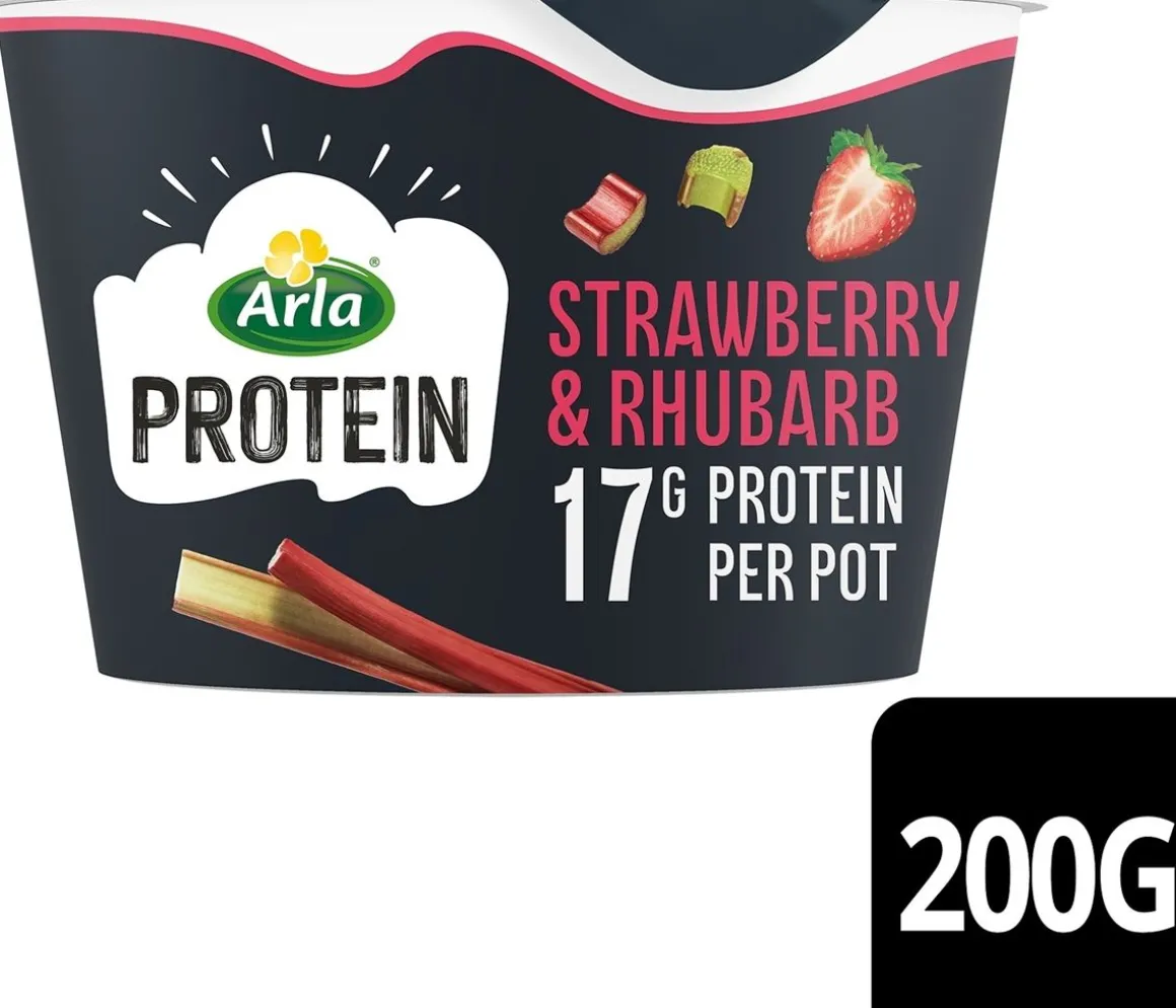 ARLA PROTEIN RAHKA MANSIKKA-RAPARPERI LAKTON 200 G