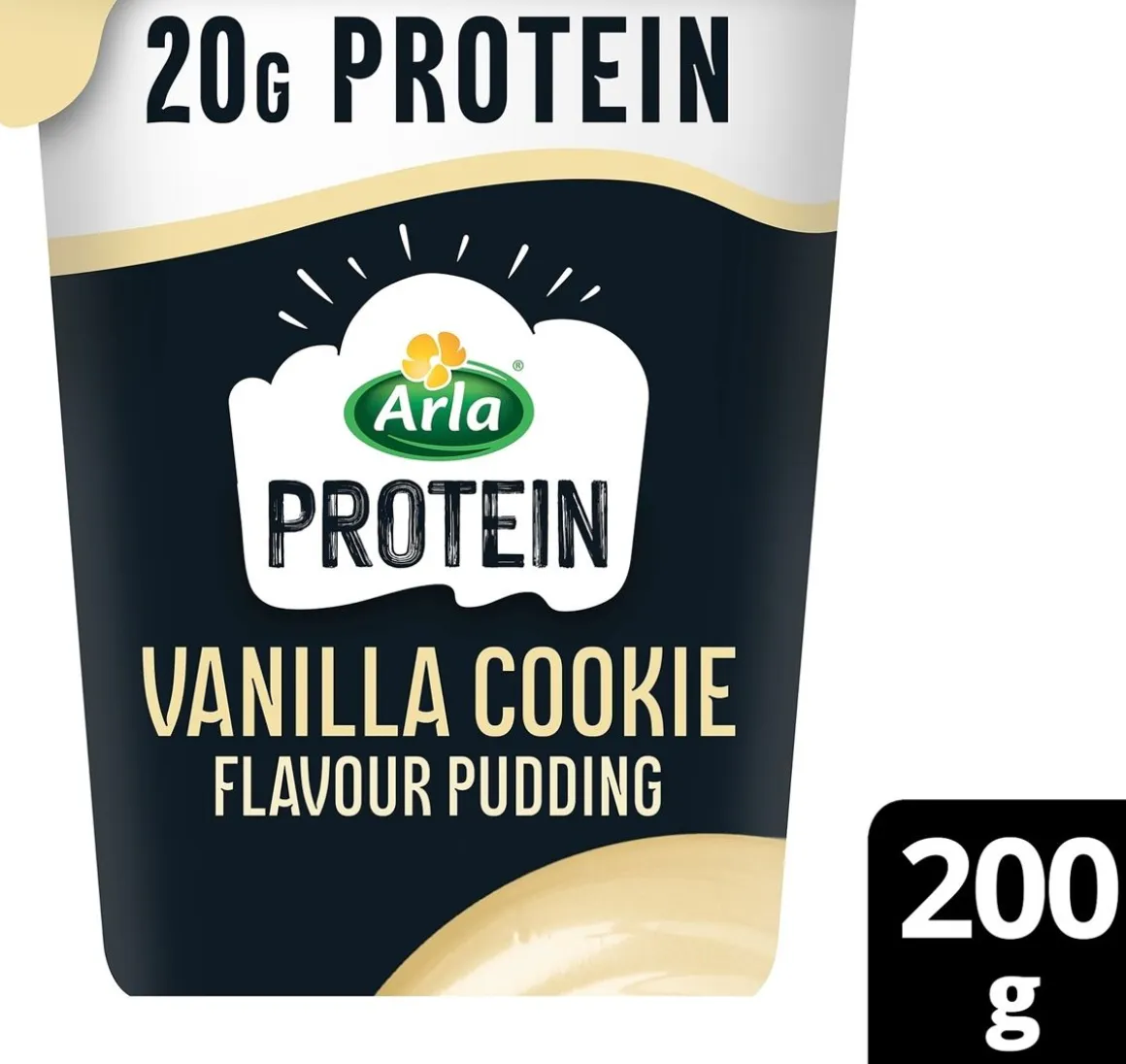 ARLA PROTEIN VANUKAS VANILJA LAKTON 200 G