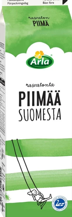 ARLA RASVATON PIIMÄ 0% SUOMI 1L