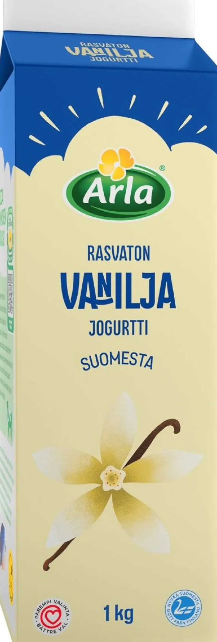ARLA RASVATON VANILJAJOGURTTI 1KG