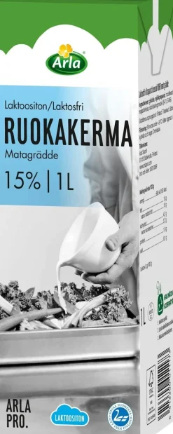 ARLA RUOKAKERMA 15% LAKTON 1L