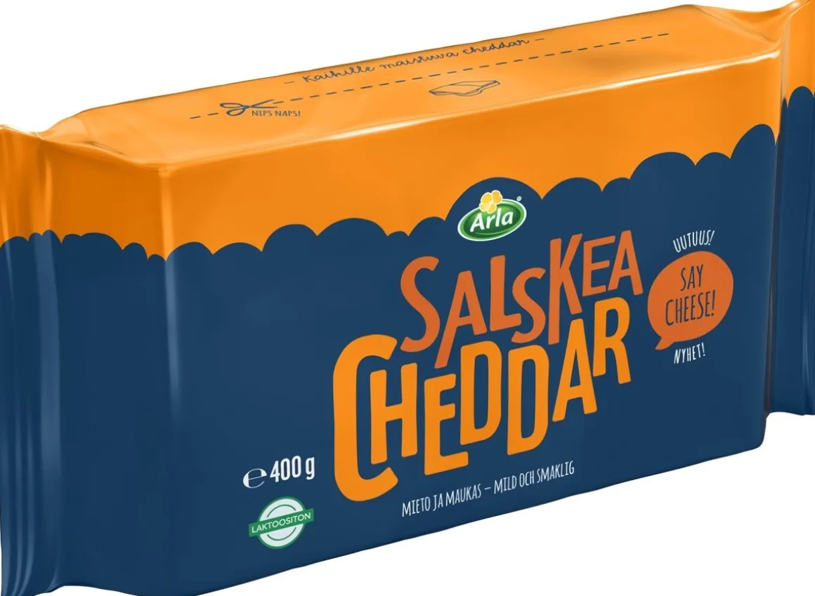 ARLA SALSKEA CHEDDAR 400 G