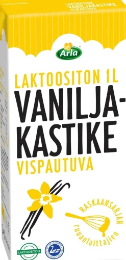 ARLA VANILJAKASTIKE LAKTON 1L UHT