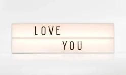 ART LINK LED-VALOTAULU 50X15 CM