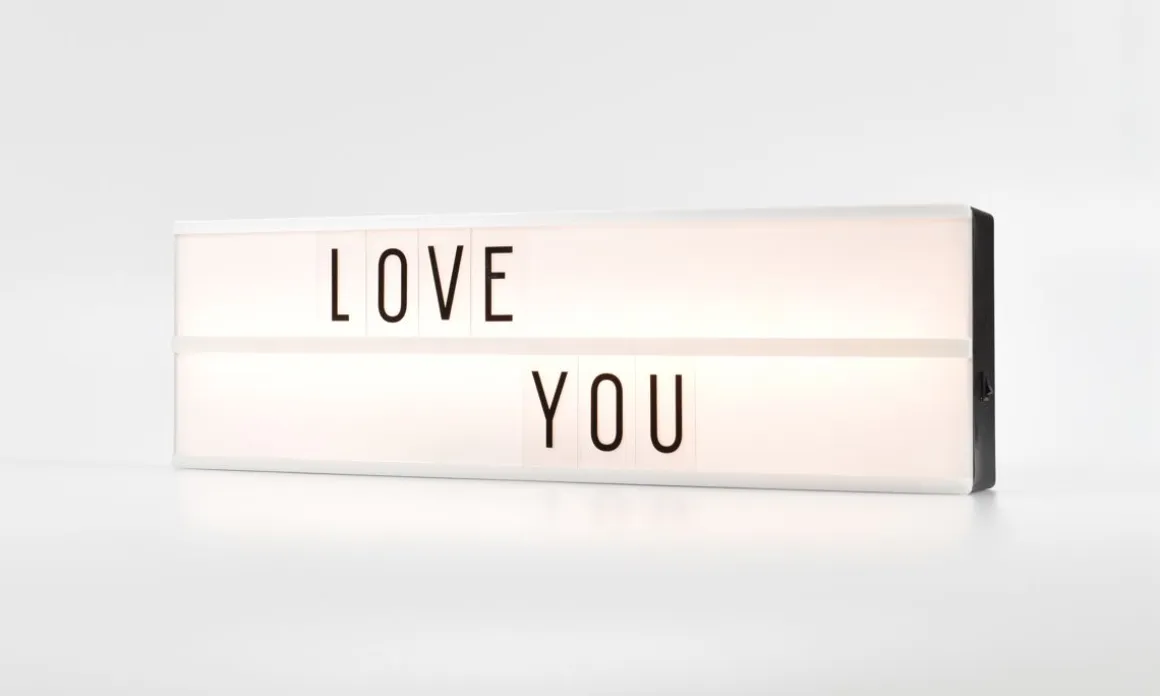 ART LINK LED-VALOTAULU 50X15 CM