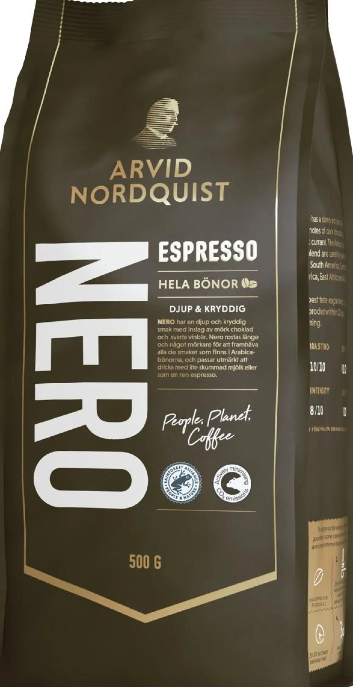 ARVID NORDQUIST ESPRESSO NERO KAHVIPAPU 500 G