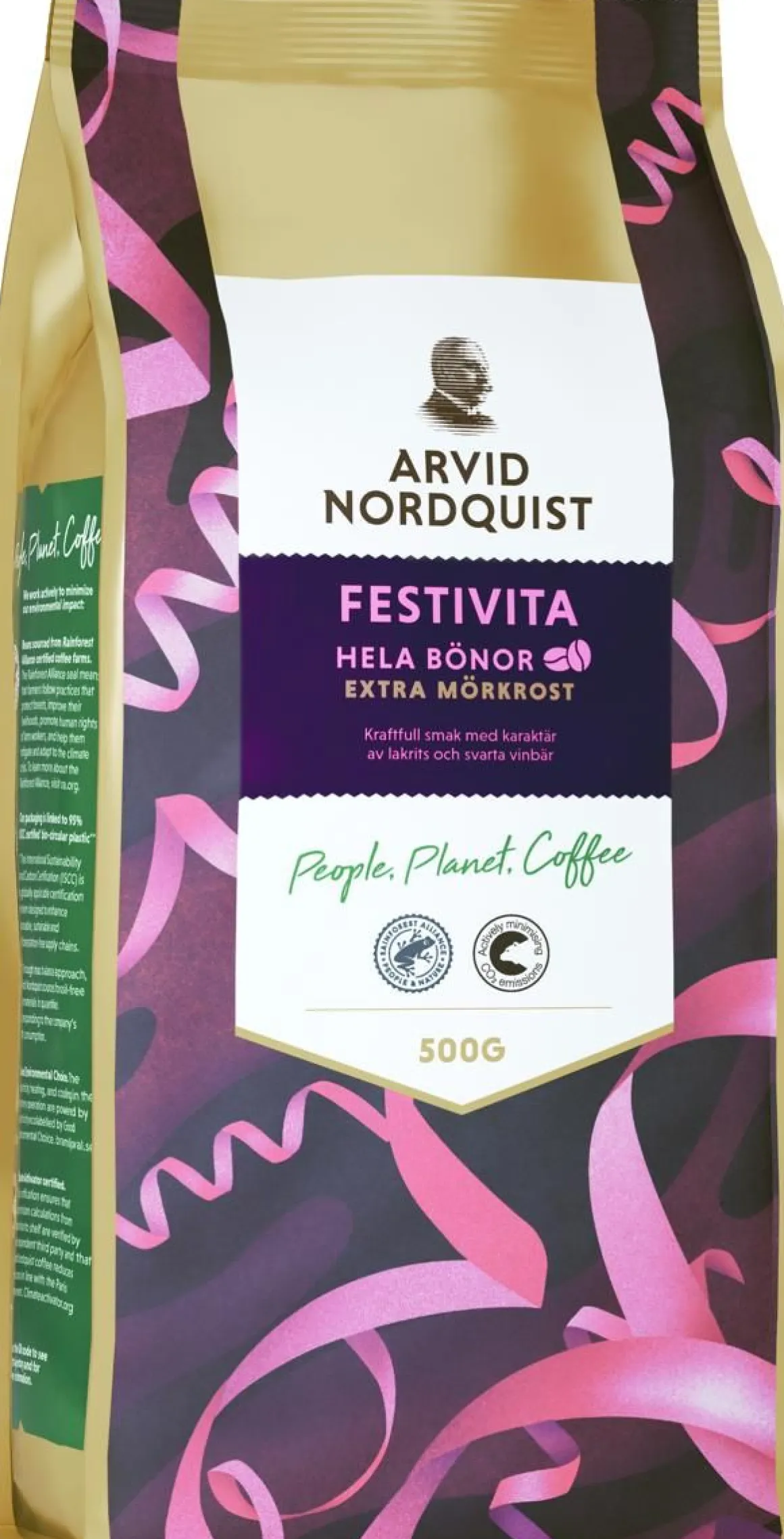 ARVID NORDQUIST FESTIVITA KOKONAISET PAVUT (ERITTÄIN TUMMAPAA