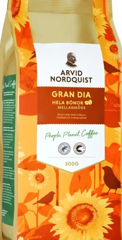 ARVID NORDQUIST GRAN DIA KOKONAISET PAVUT 500 G
