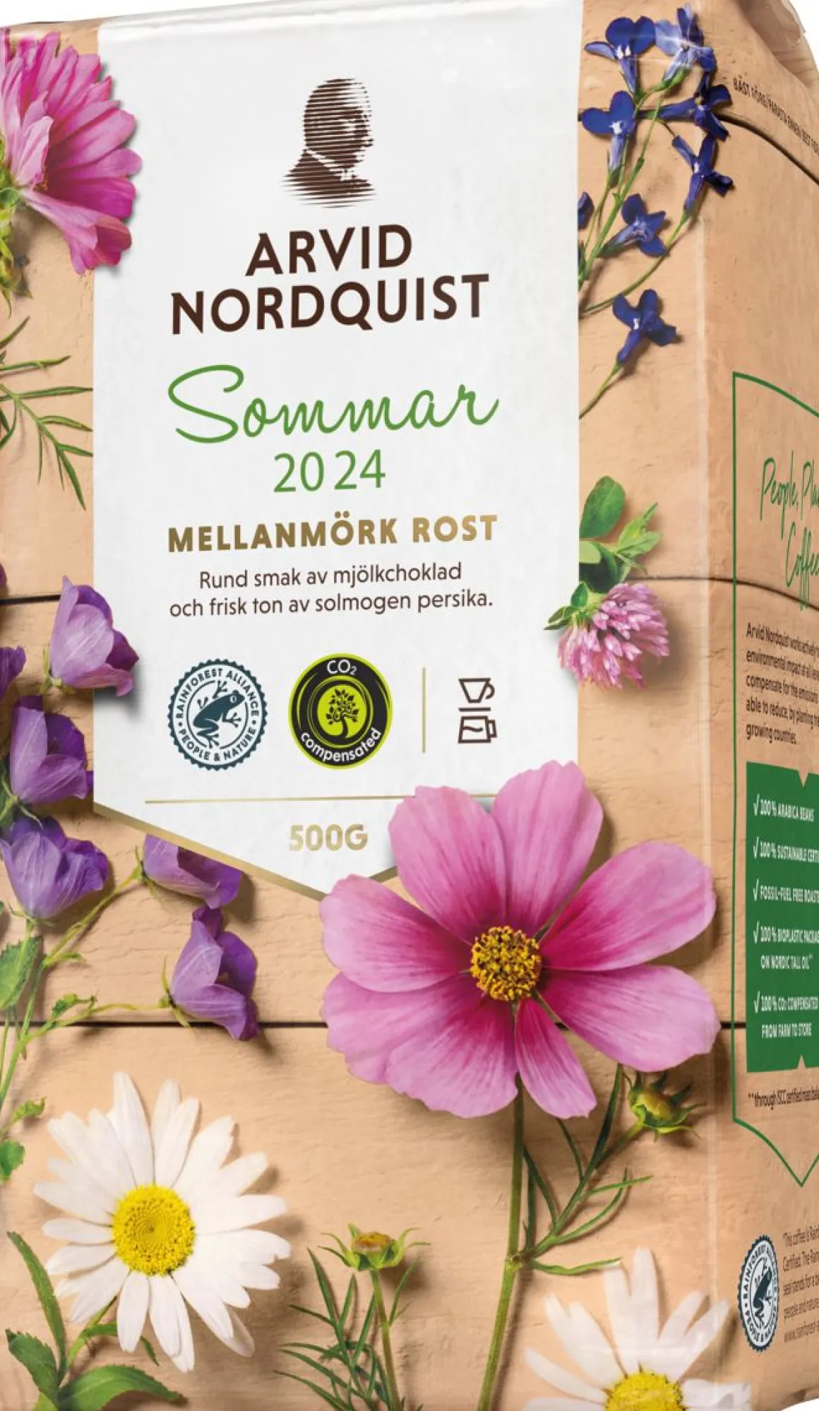 ARVID NORDQUIST CLASSIC SOMMAR KAHVI 500 G