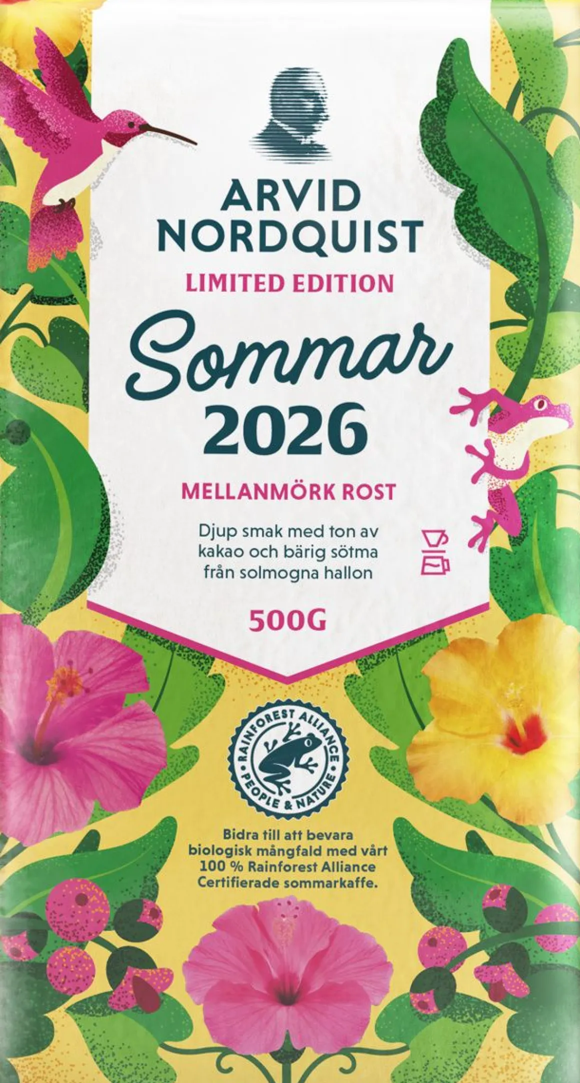 ARVID NORDQUIST CLASSIC SOMMAR KAHVI 500 G