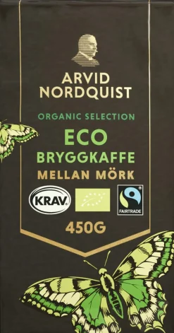 ARVID NORDQUIST ECO REILUN KAUPAN LUOMU-KAHVI 450 G