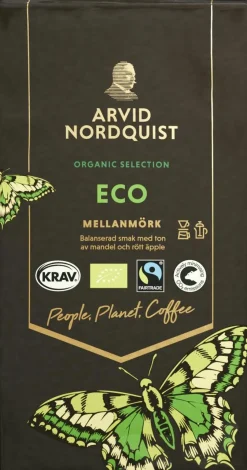 ARVID NORDQUIST ECO REILUN KAUPAN LUOMU-KAHVI 450 G