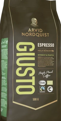 ARVID NORDQUIST ESPRESSO GIUSTO KAHVIPAPU 500 G