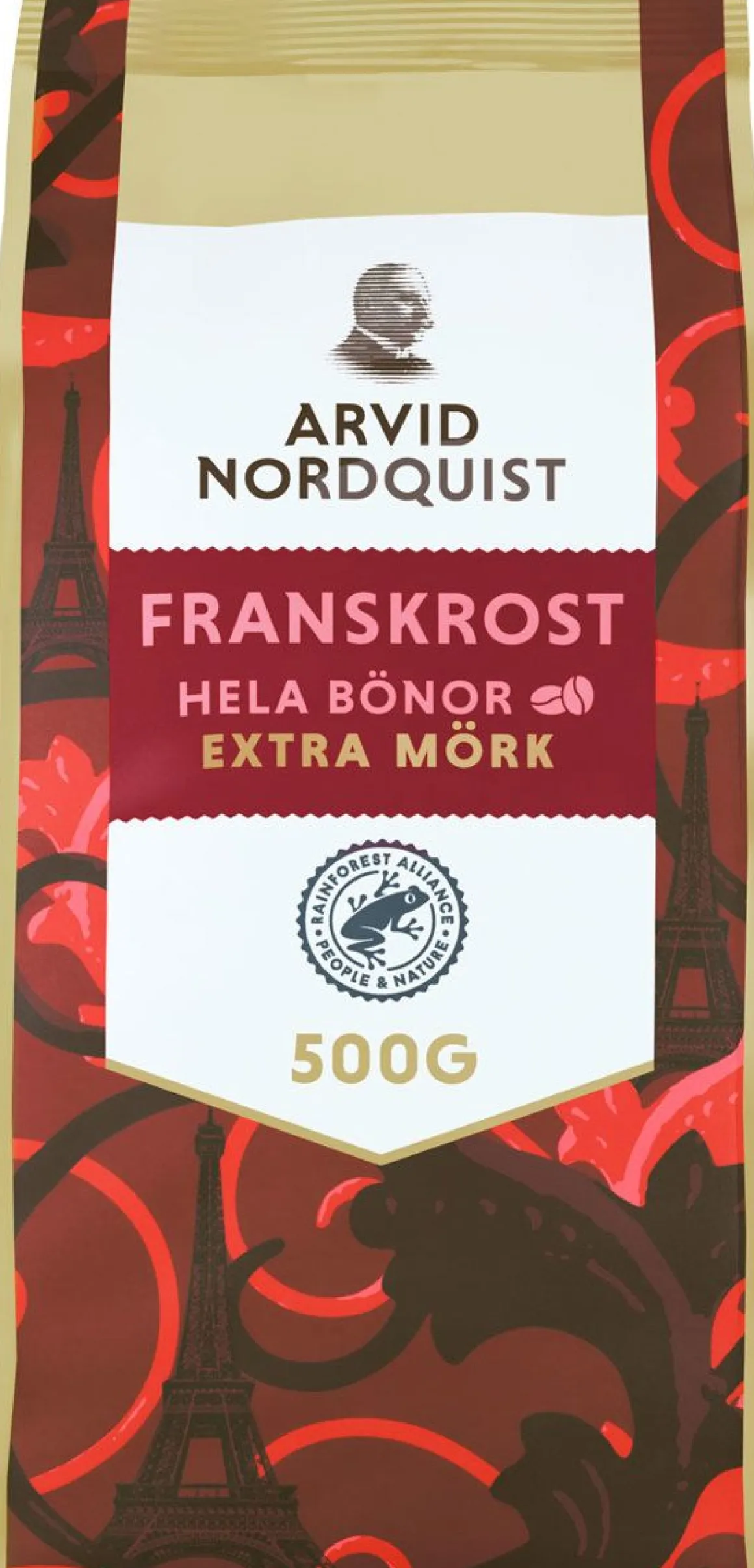 ARVID NORDQUIST FRANSKROST KOKONAISET PAVUT 500 G