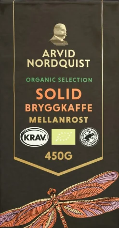 ARVID NORDQUIST SOLID SUODATINKAHVI 450 G