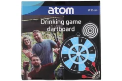 ATOM JUOMAPELITIKKATAULU 36 CM + TIKAT 6 KPL