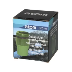 ATOM OUTDOORS SILIKONIMUKI TAITTUVA 520 ML