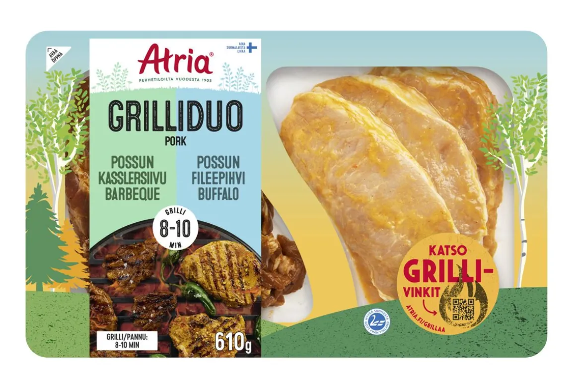 ATRIA GRILLIDUO PORK 610 G