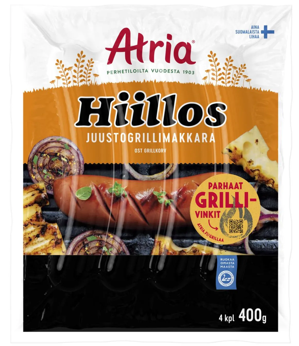 ATRIA HIILLOS JUUSTO 400 G