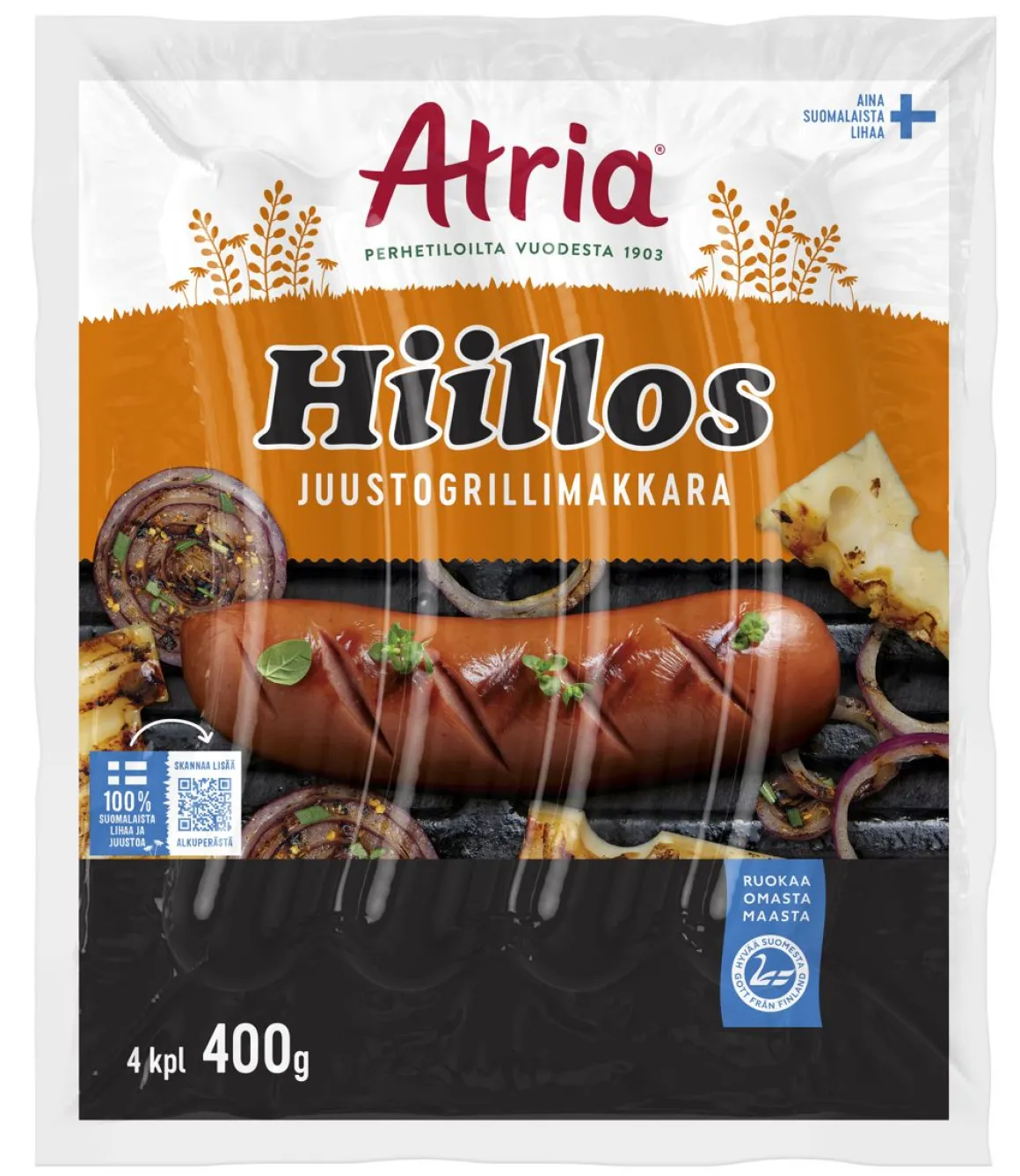 ATRIA HIILLOS JUUSTO 400 G