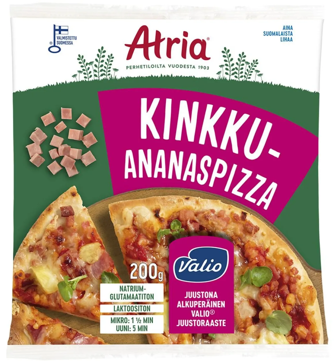 ATRIA KINKKU-ANANASPIZZA 200 G