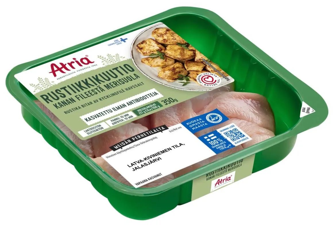 ATRIA MEHEVÄ RUSTIIKKIKUUTIO KANAFILEESTÄ 350 G