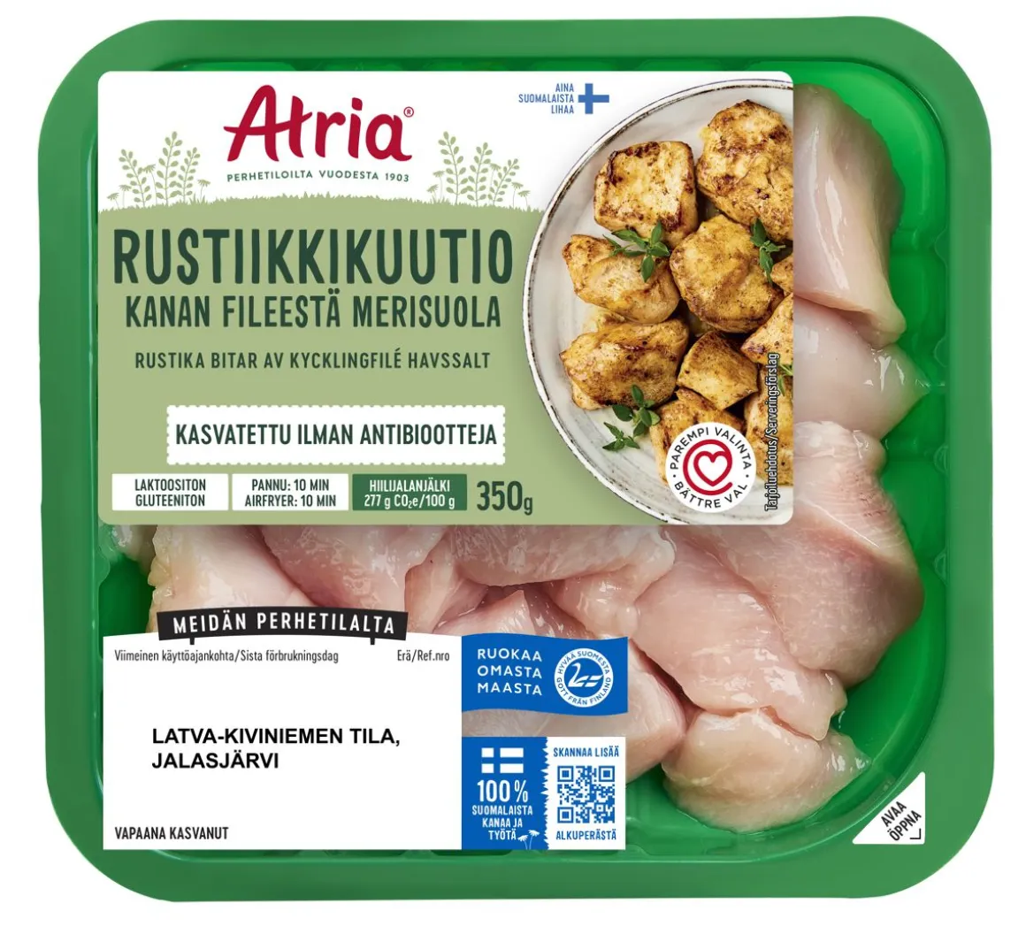 ATRIA MEHEVÄ RUSTIIKKIKUUTIO KANAFILEESTÄ 350 G